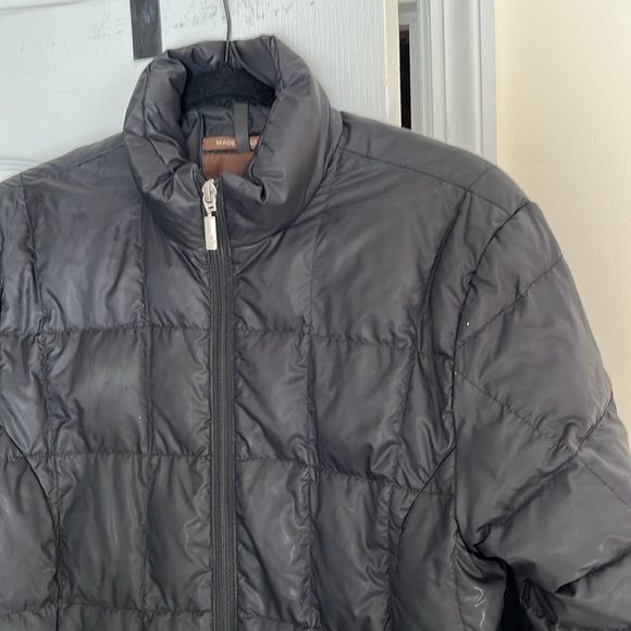 MONCLER LADIES BLACK QUARTER LENGTH JACKET-M—PLEASE READ - Picture 12 of 15